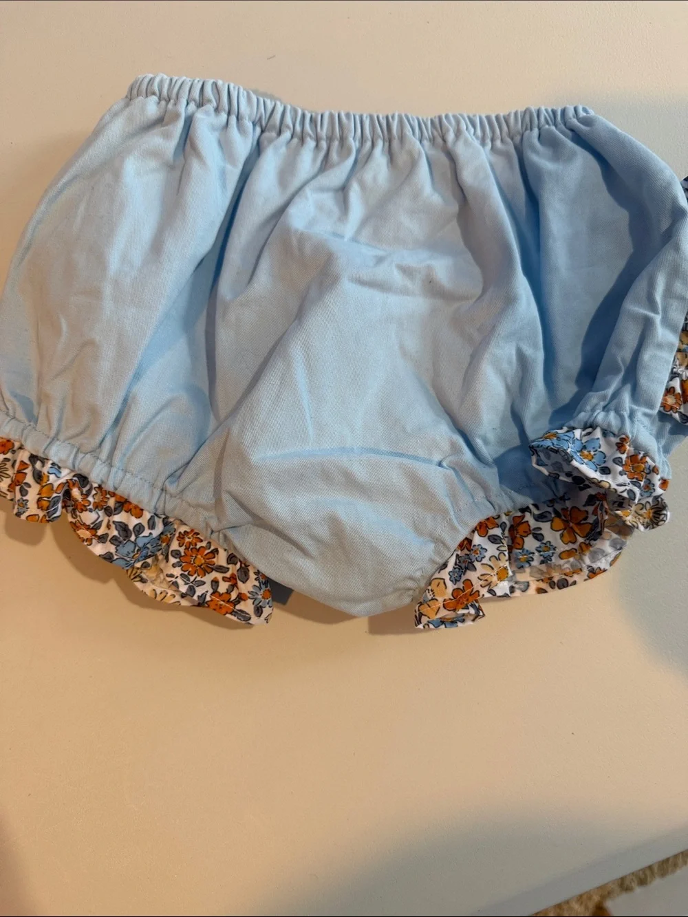 Sweet La Rose Smocked Fall Halloween Scarecrow Pumpkin Matching Bloomers 18 M
